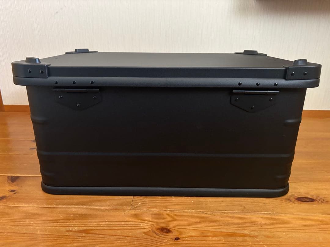 アルミコンテナ　SOMABITO AL BOX 脚なし　スタッキング可能