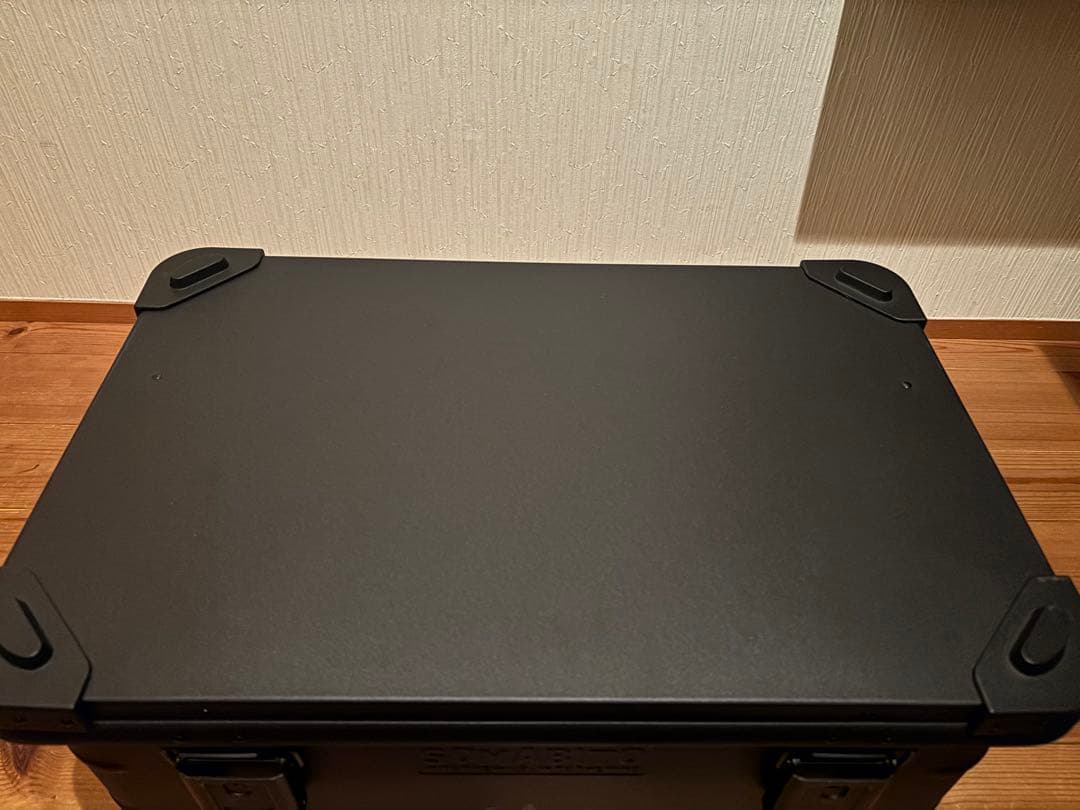 アルミコンテナ　SOMABITO AL BOX 脚なし　スタッキング可能