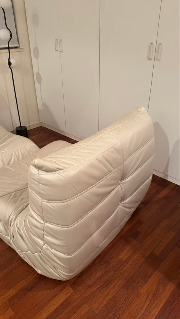 ligne roset リーンロゼ　トーゴ　ソファ　オフホワイト　リプロダクト品