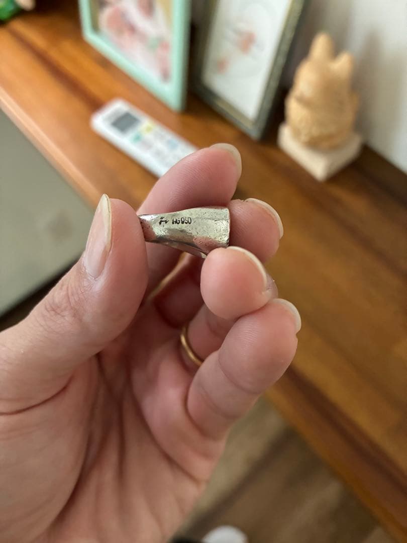 スマイリーフェイス シルバーリング 950