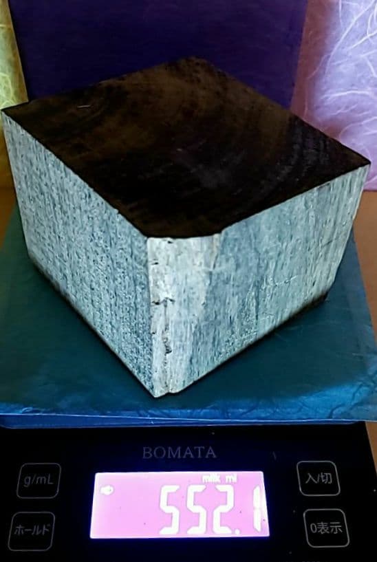 66 沈香、伽羅、香木、聞香「ブルー白檀 天然カンボジア 産 塊 552,1g」