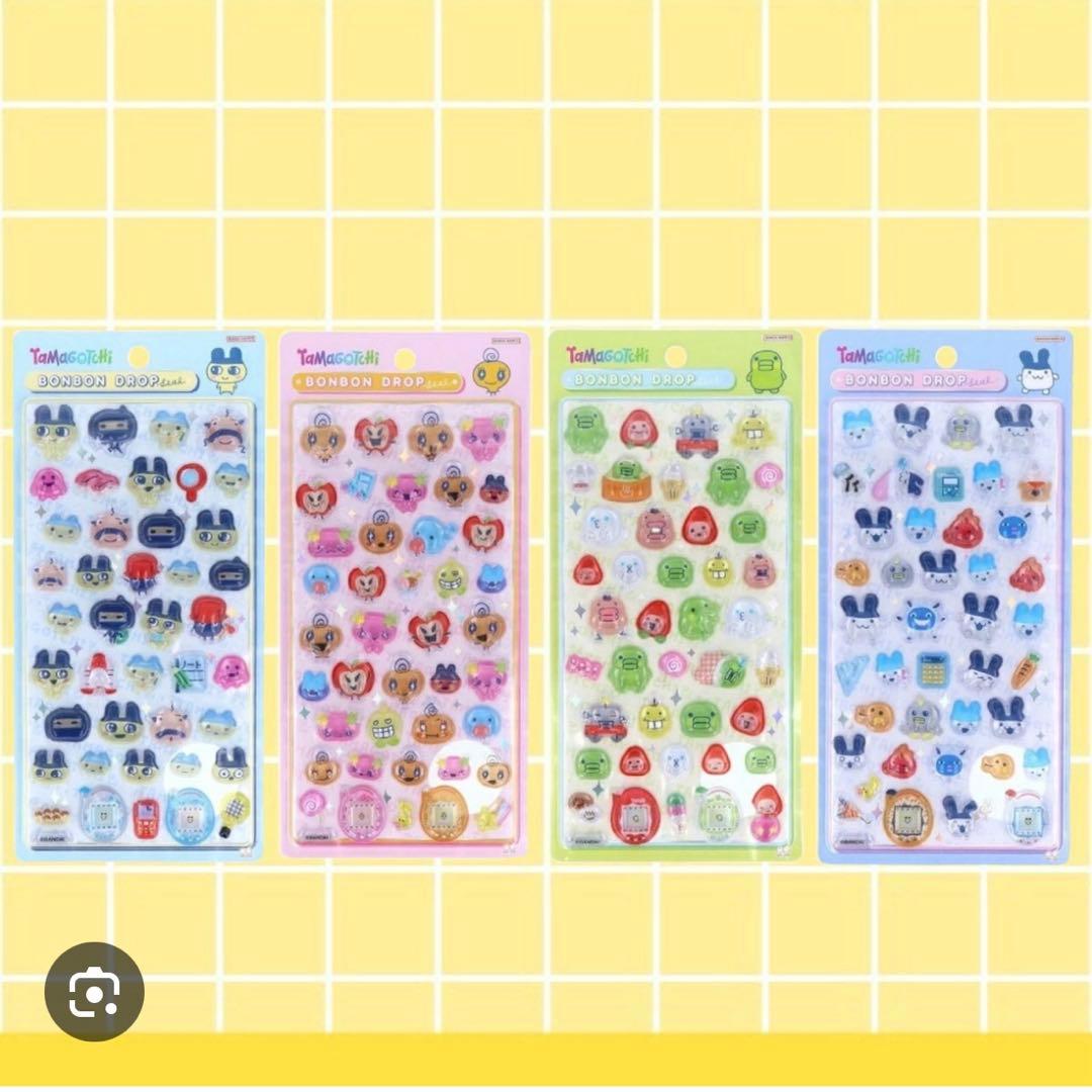 たまごっち ボンボンドロップシール 4種セット - メルカリ