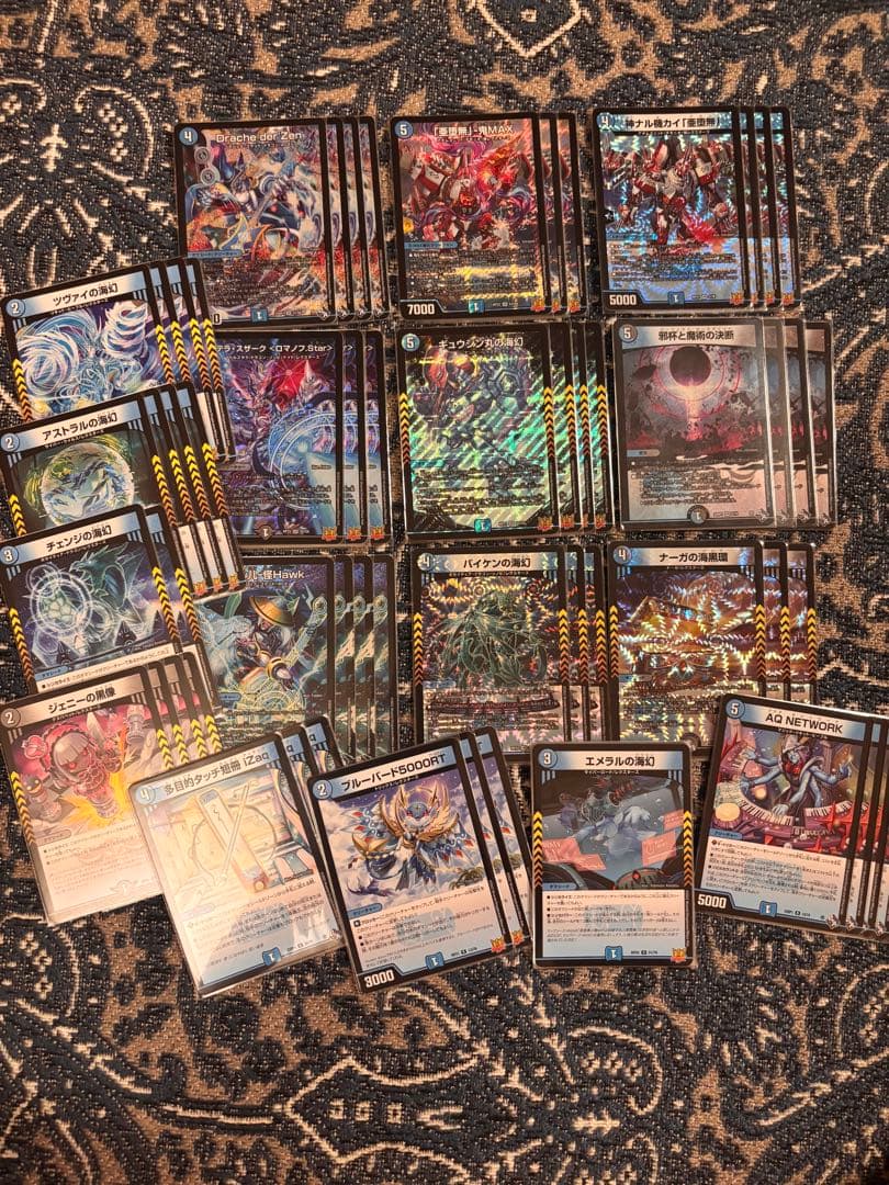 デュエマ 7デッキセット お得まとめ売り メカ、シノビ、ゴット、タマシード他
