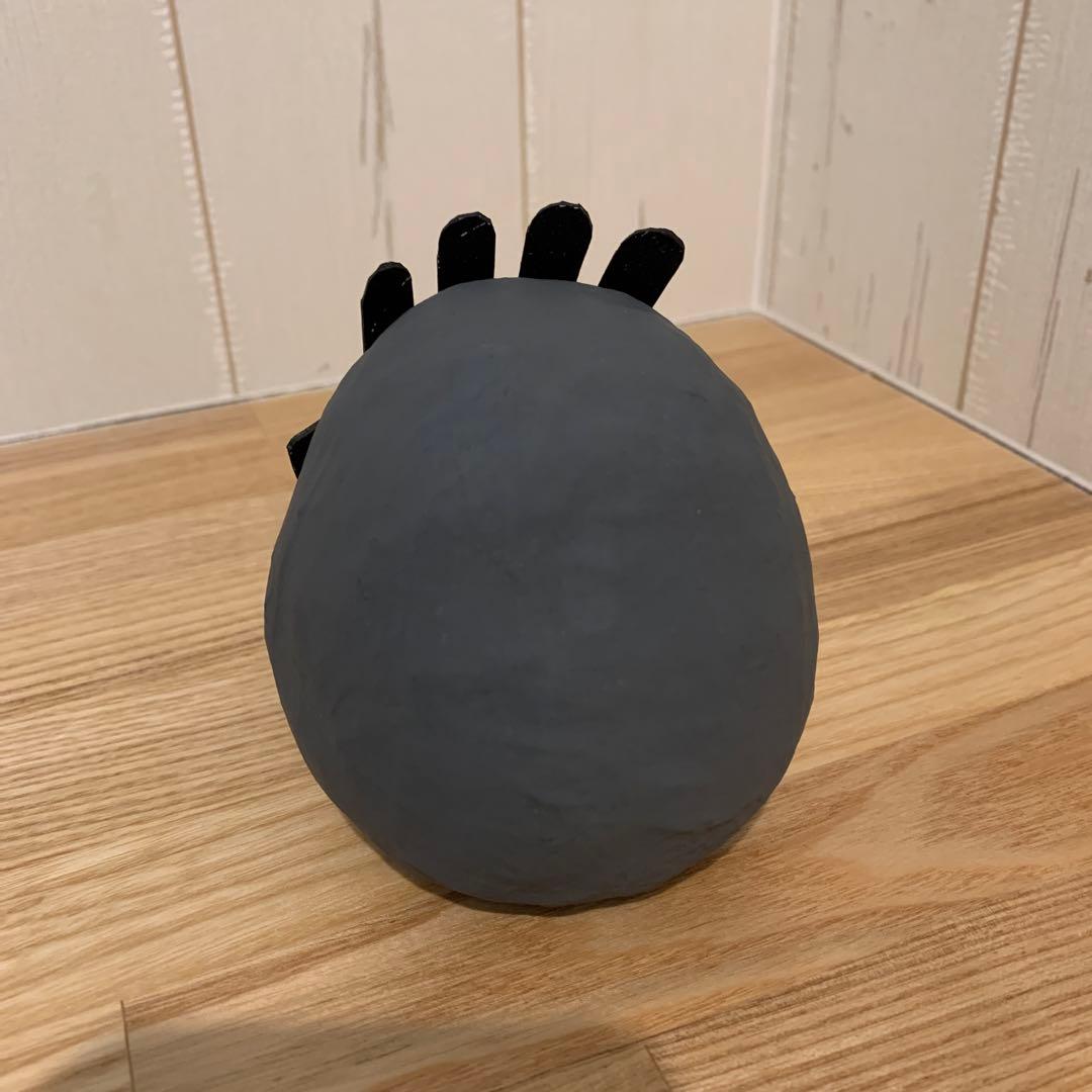 ヤチコダルマ　手チコダルマ　グレー