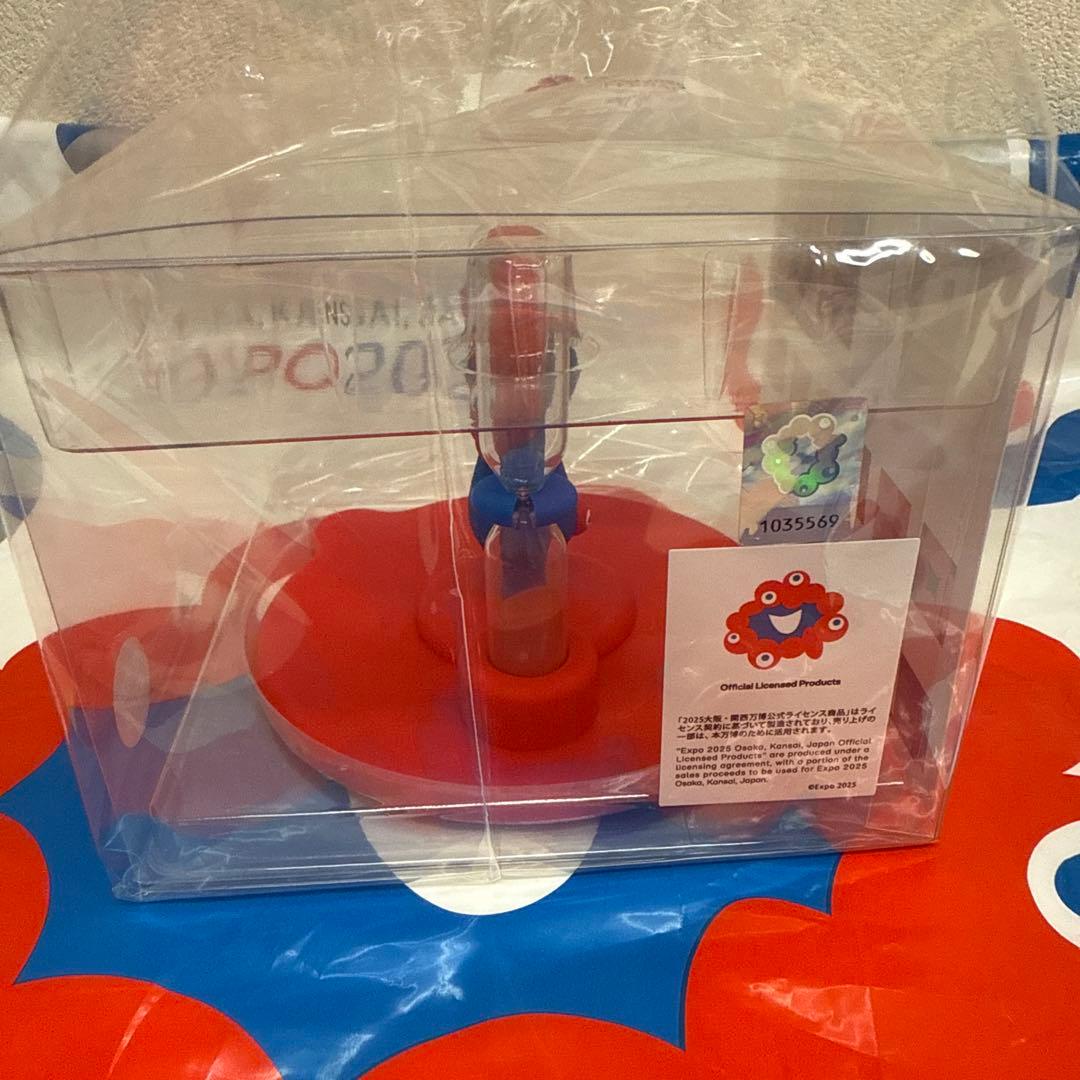 万博 公式 ミャクミャク 砂時計付き カップ麺 ストッパー 3分砂時計