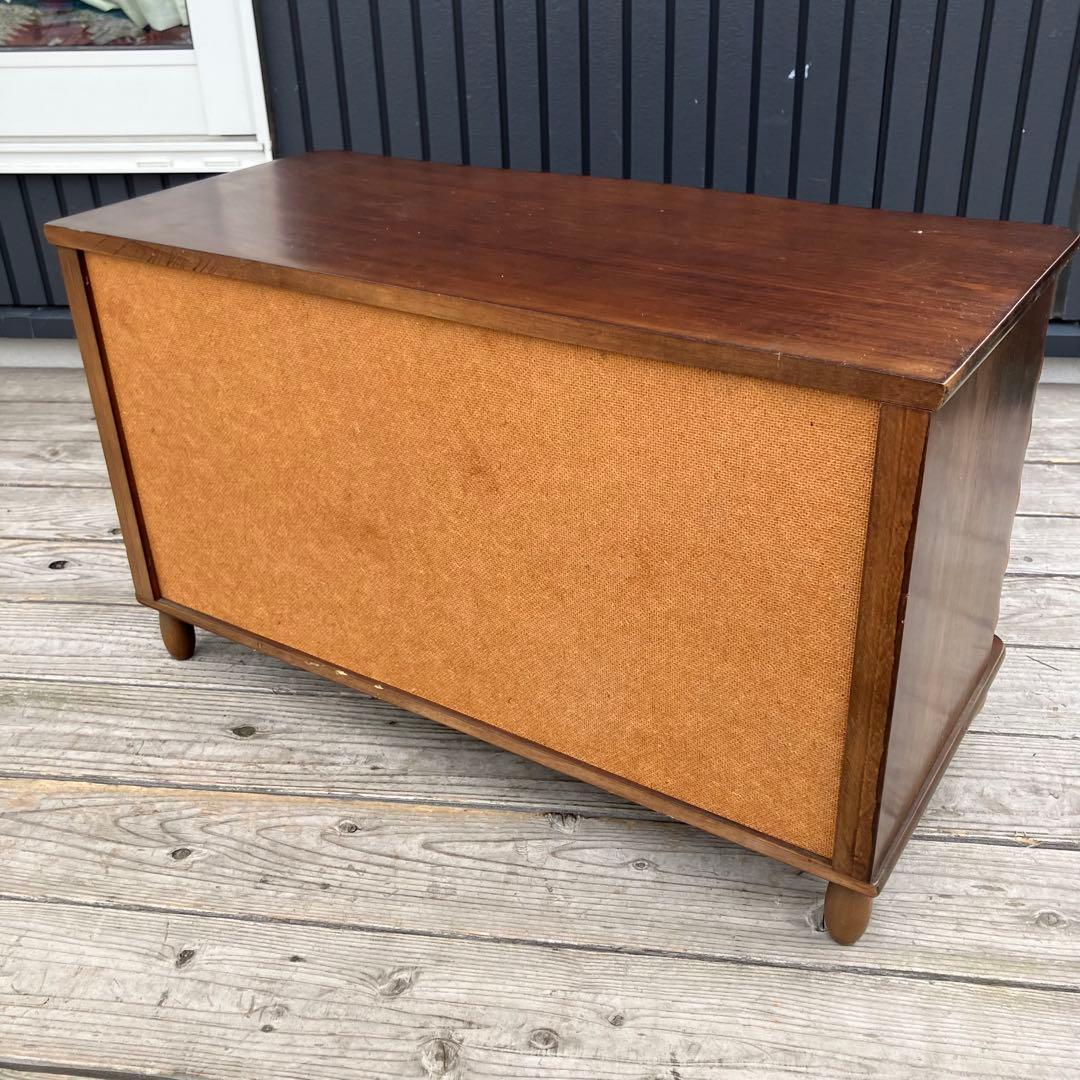 昭和レトロ ナジコ ミッドセンチュリー 古家具 飾り棚 サイドボード ガラス戸