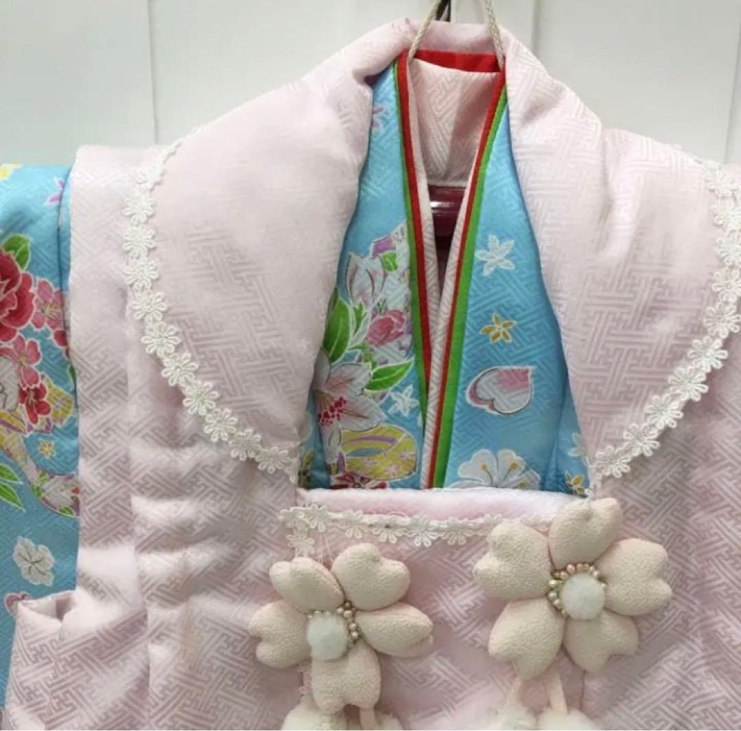 (5070) ♥ 七五三 三歳 女の子♥ 被布セット ♥