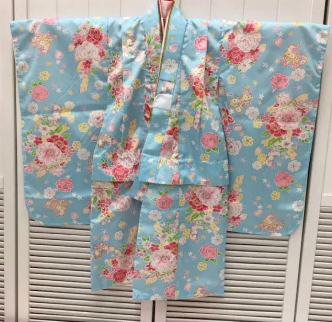 (5070) ♥ 七五三 三歳 女の子♥ 被布セット ♥