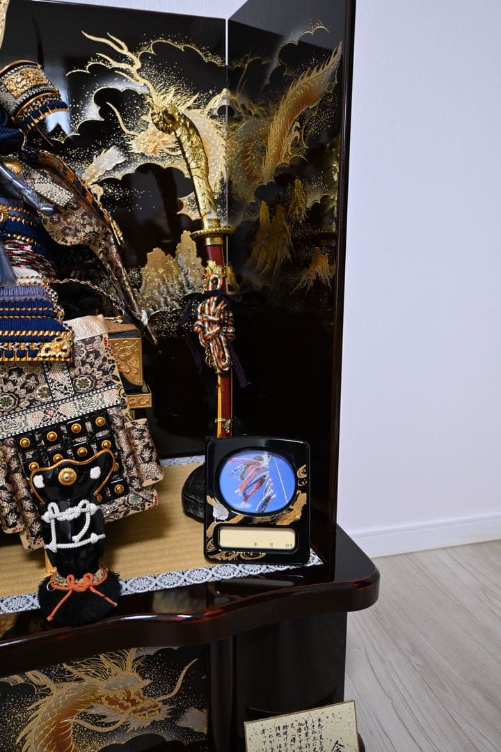 五月人形 高床台飾り　全身