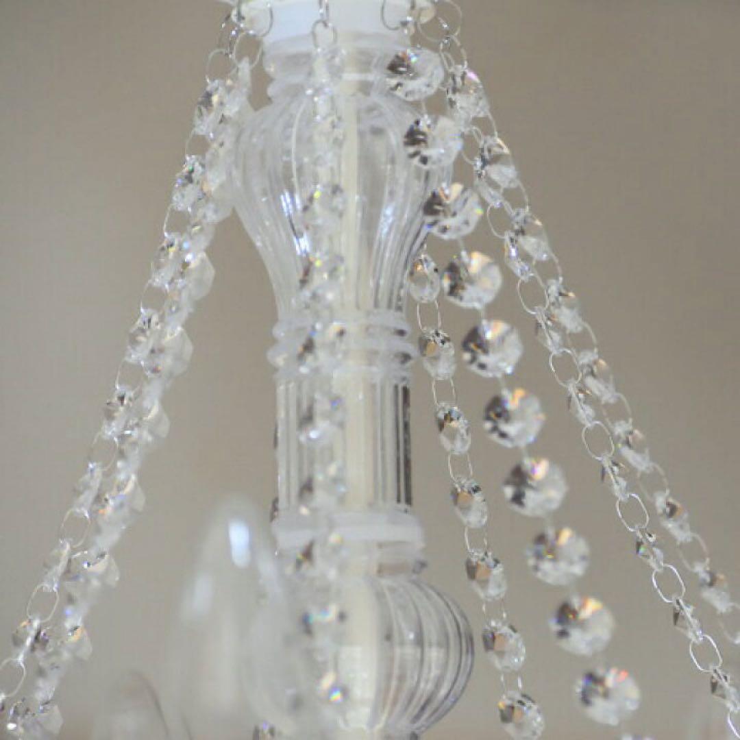 アスフォークリスタル使用 Build /ビルド 9灯シャンデリアWH