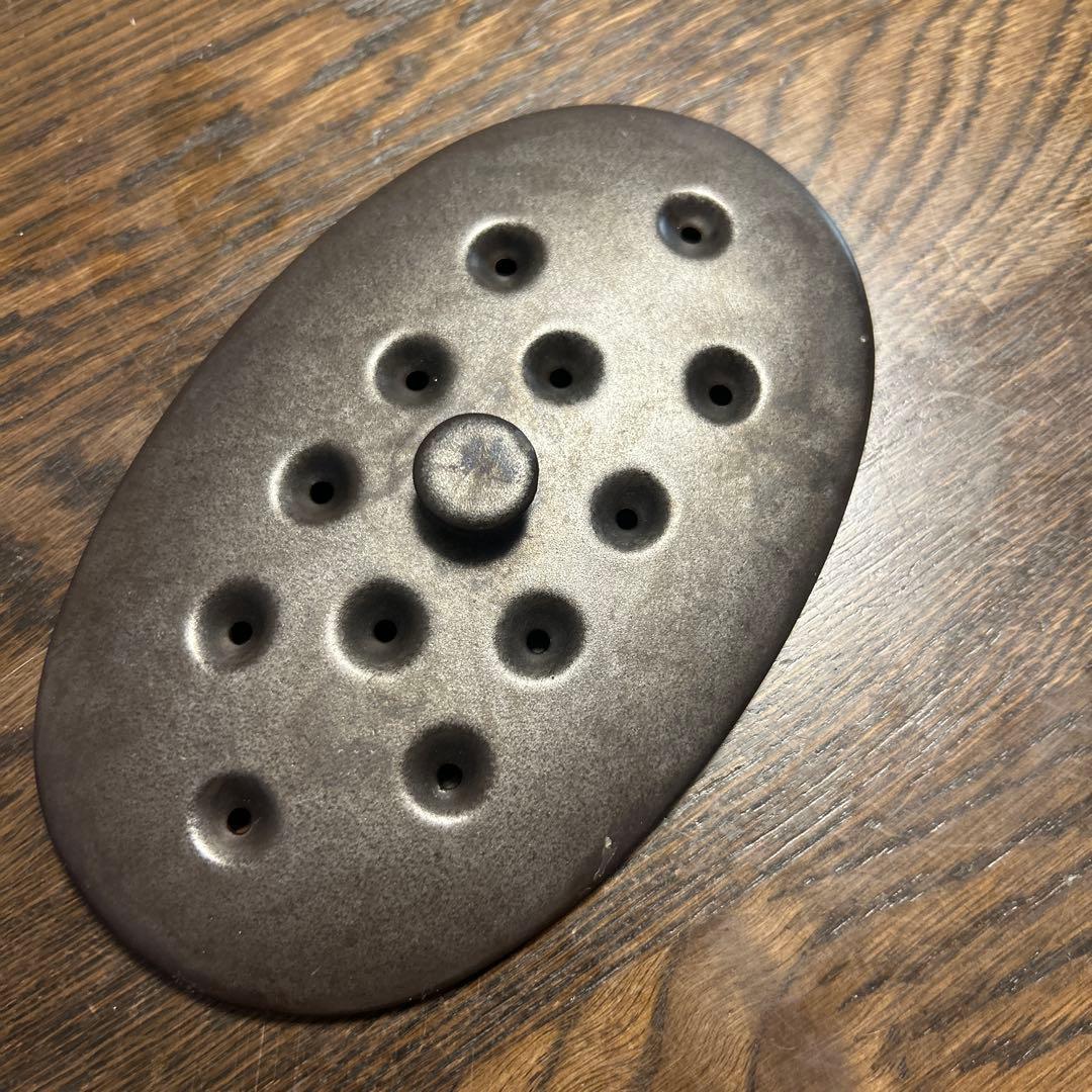 【美品】マイクロ波対策 電子レンジ専用　小判型 磁性鍋