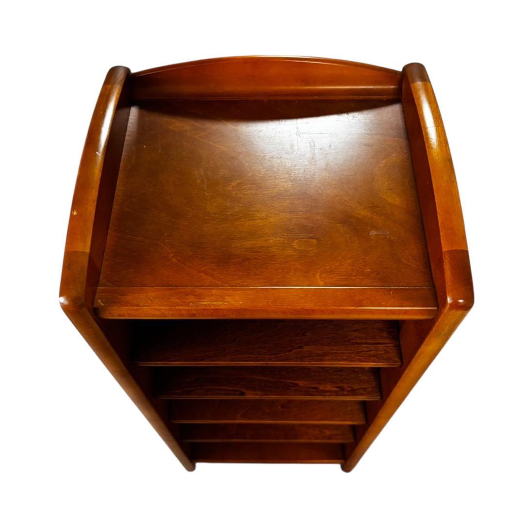 【karimoku／カリモク】 ラタン 5段 シューズラック・スリッパラック