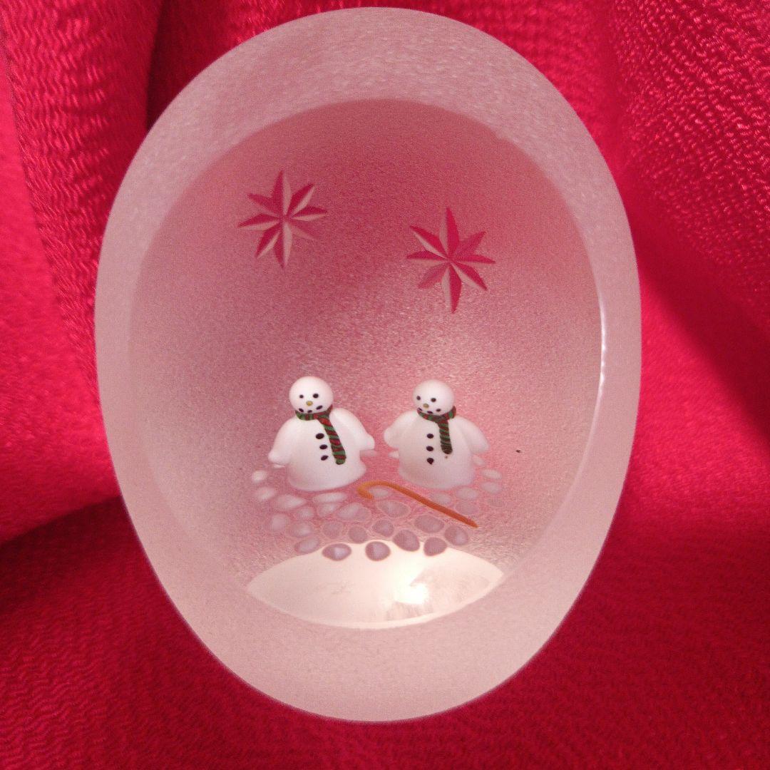 パースシャー・ペーパーウェイト　Christmas1997 スノーマン