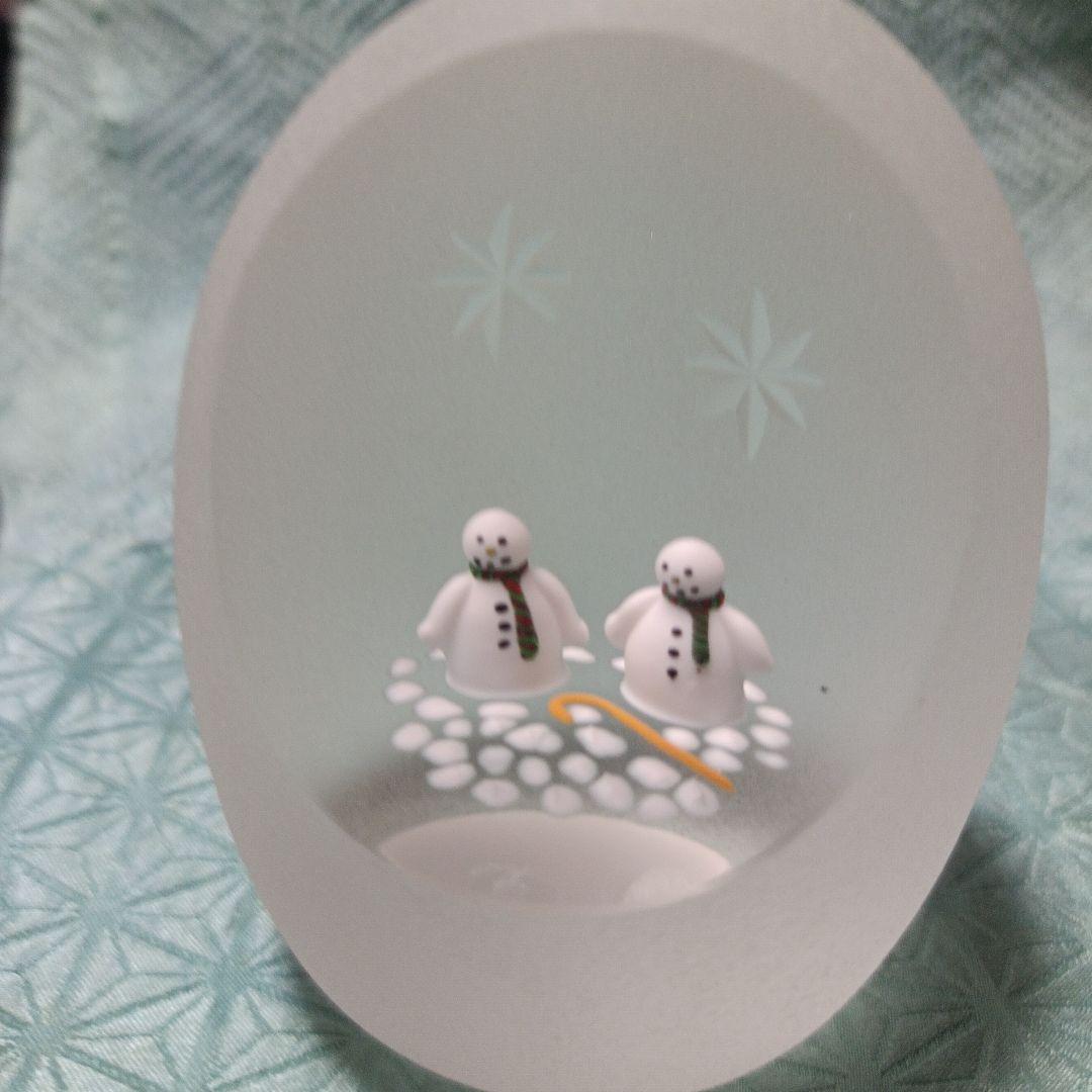 パースシャー・ペーパーウェイト　Christmas1997 スノーマン