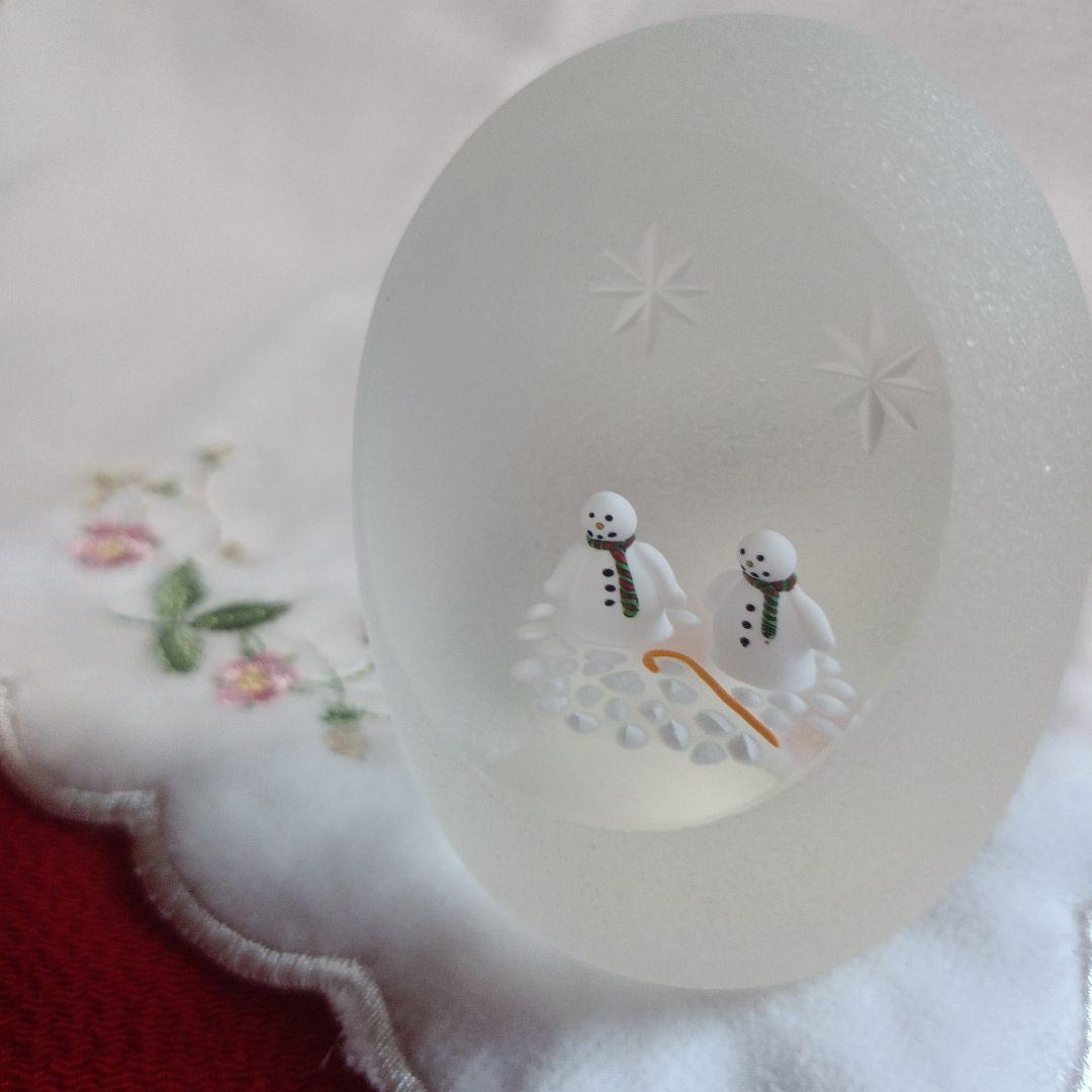 パースシャー・ペーパーウェイト　Christmas1997 スノーマン