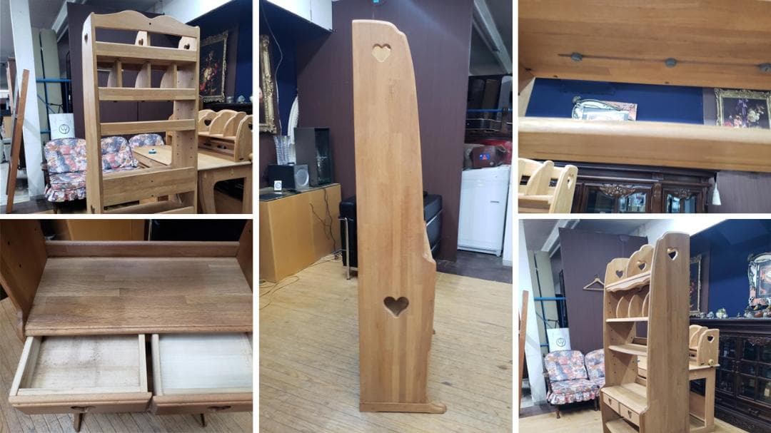 リッツ　I21　②　マルニ　学習机３点セット　フレンディ