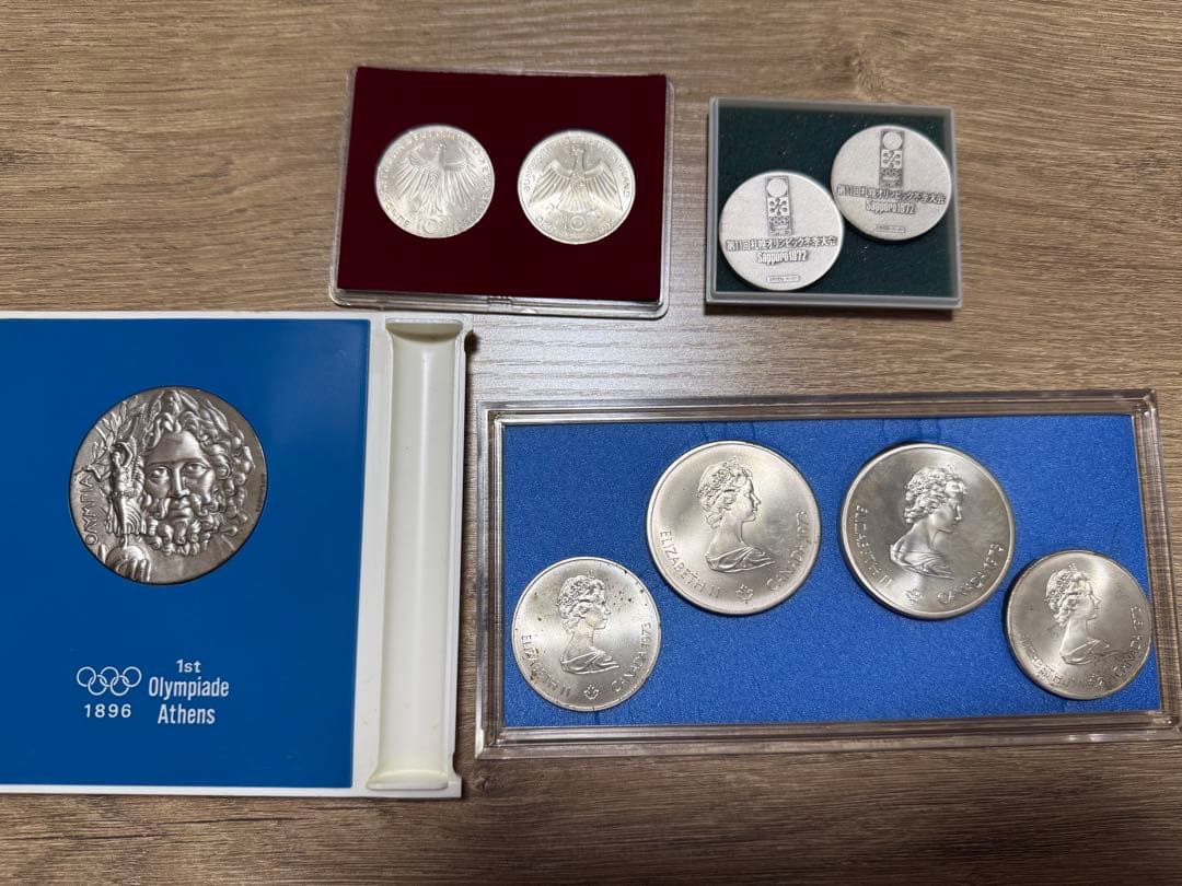 オリンピック記念セット 銀貨　まとめ売り