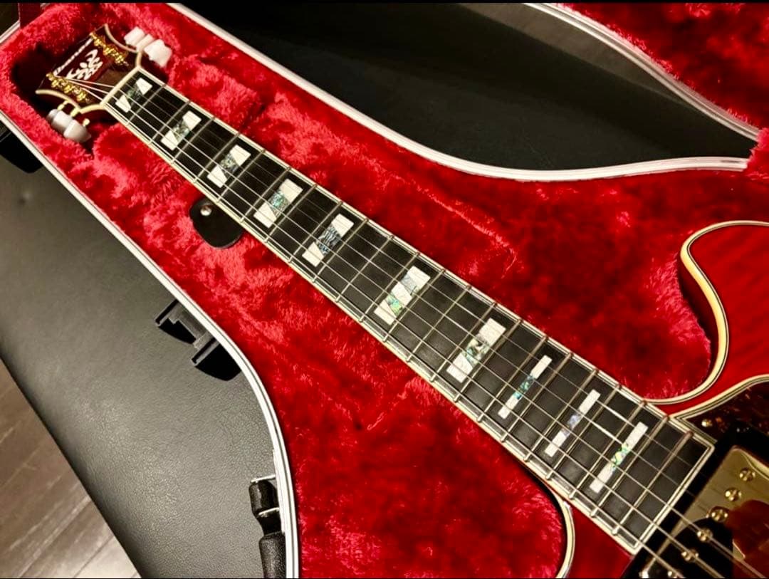 (祝) (正月価格)イバニーズ セミアコ AS113 ビグズビートレモロ