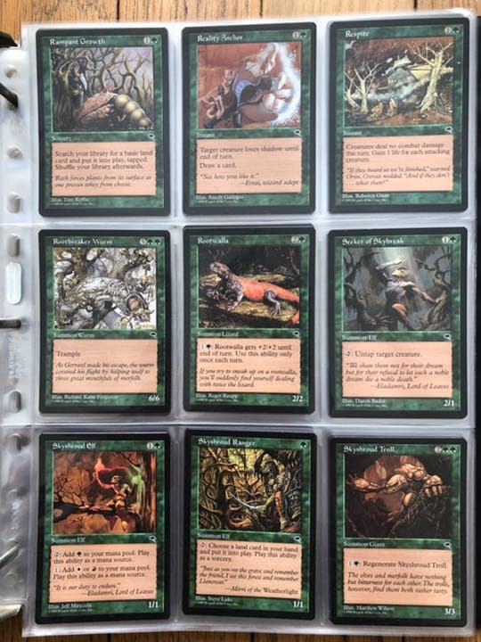 MTG テンペストコンプリートセット