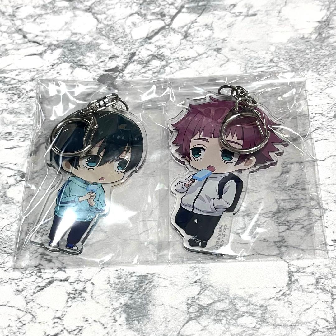 ブルーロック 糸師凛 糸師冴 Blu-ray 特典 アクリルキーホルダー 幼少