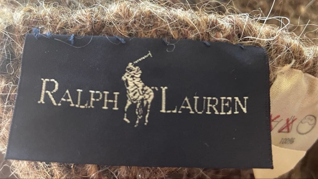 超オススメ！ラルフローレン✴︎コレクションシリーズ✴︎ウール縄編み✴︎ピローシャム