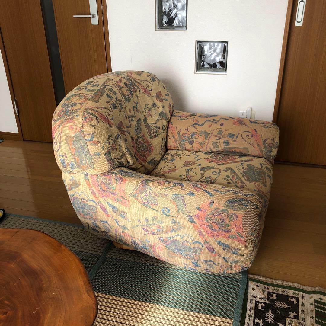 クルクル回る素敵なソファー