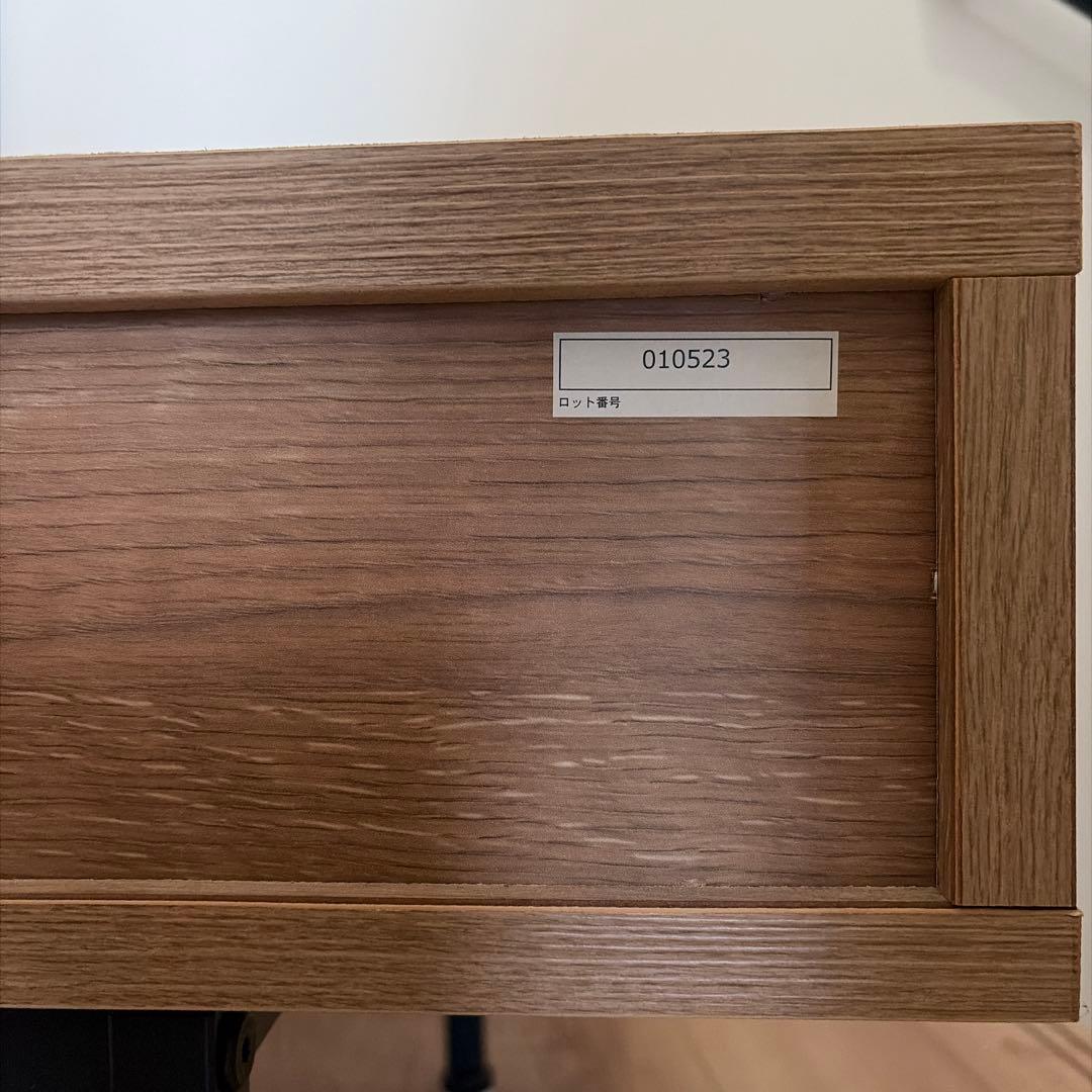 LOWYA 国産 リビングテーブル ローデスク シャビーナチュラル 幅120cm