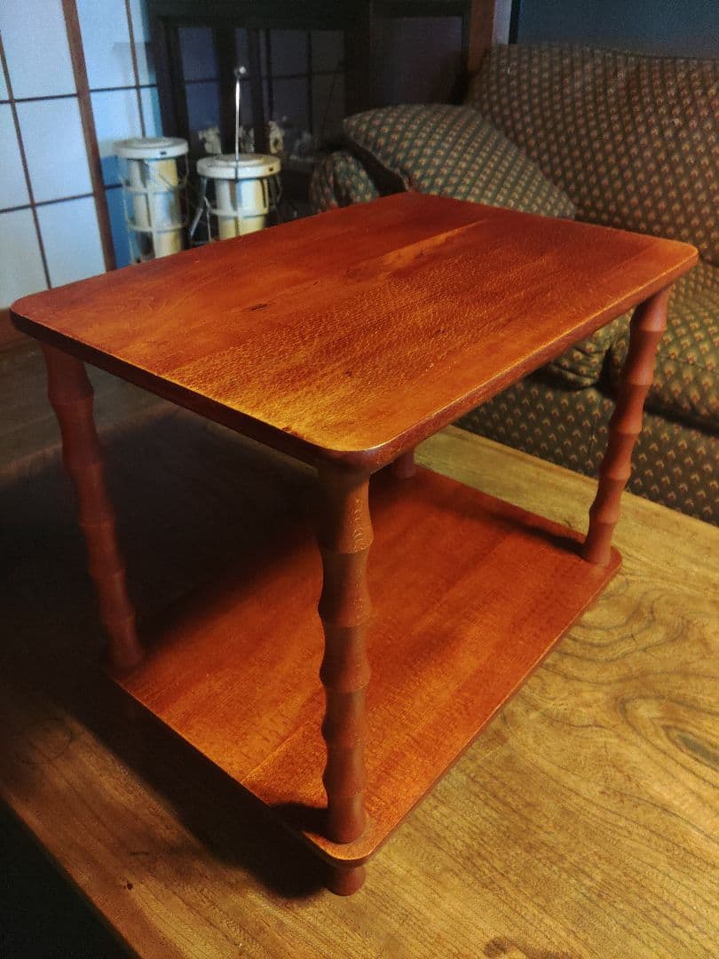 希少　vanaco ミッドセンチュリー 木製ラック サイドテーブル　ヴィンテージ