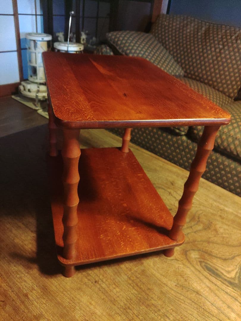 希少　vanaco ミッドセンチュリー 木製ラック サイドテーブル　ヴィンテージ