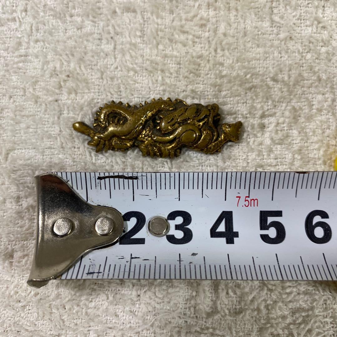 B-59 目貫 片目貫 2個セット 武具 刀装具 骨董品 時代物 美術品 工芸品