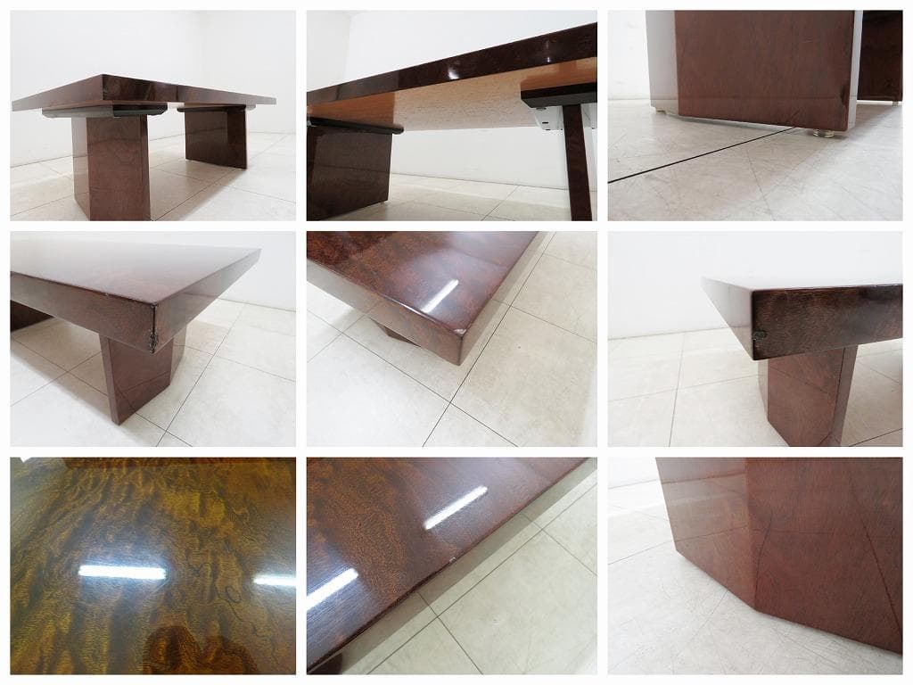 yt様■高級■IDC大塚家具■スプレンダー■リビングテーブル■マホガニー■センタ