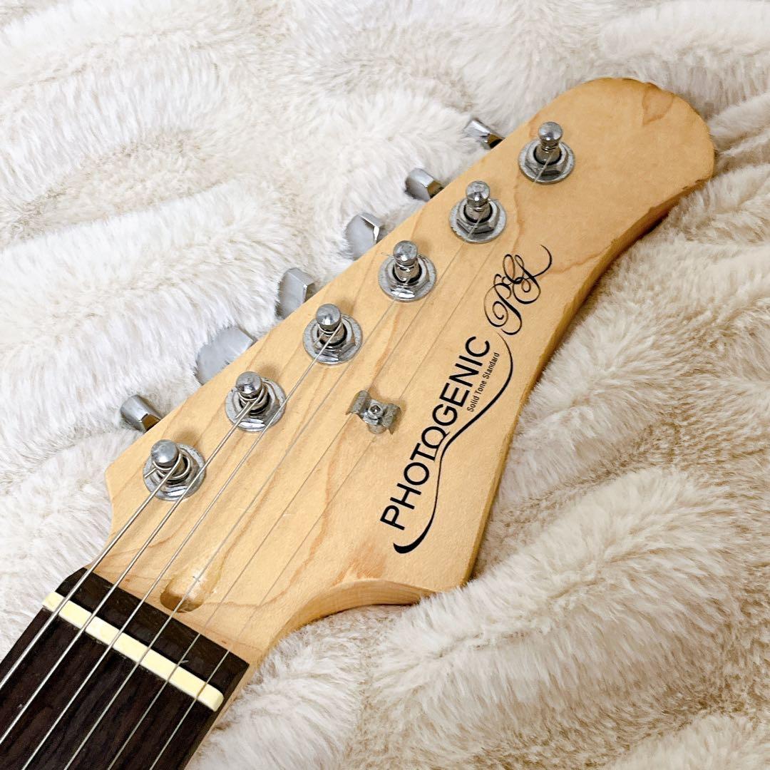 photogenic フォトジェニック ST ストラト ブルーサンバースト - メルカリ