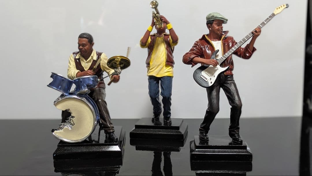 音楽家 バンド フィギュア 置物 アンティーク 6体セット