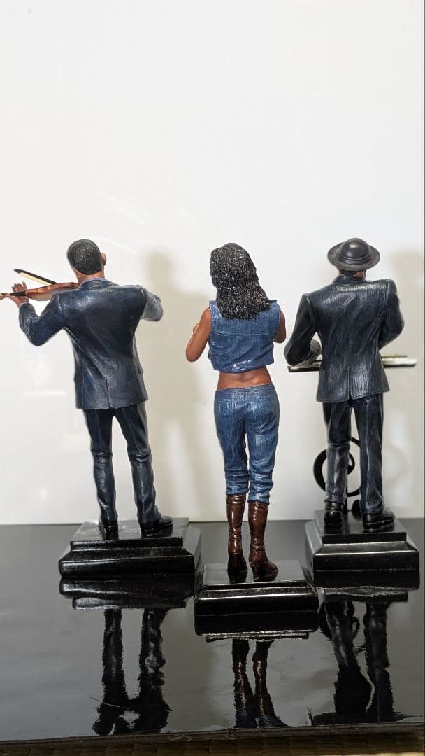 音楽家 バンド フィギュア 置物 アンティーク 6体セット