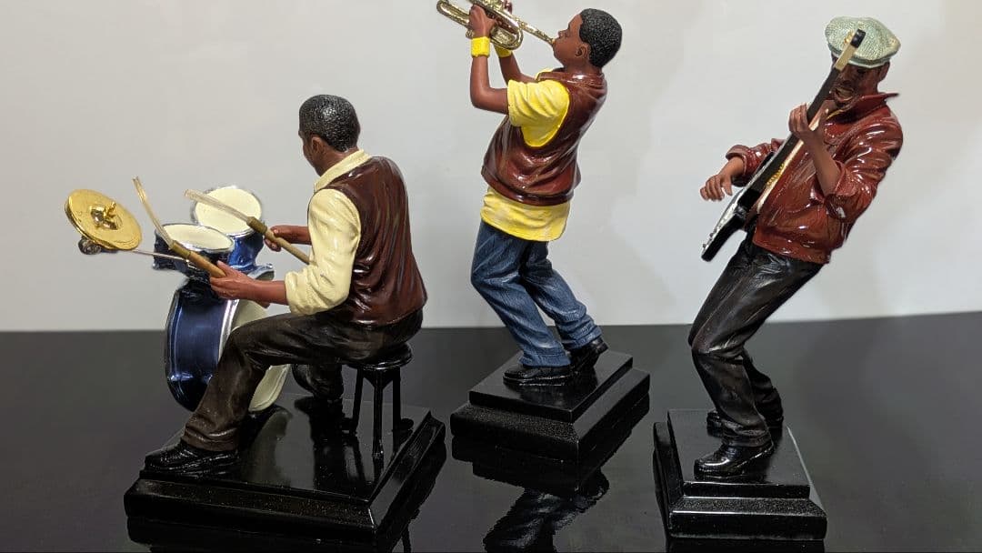 音楽家 バンド フィギュア 置物 アンティーク 6体セット