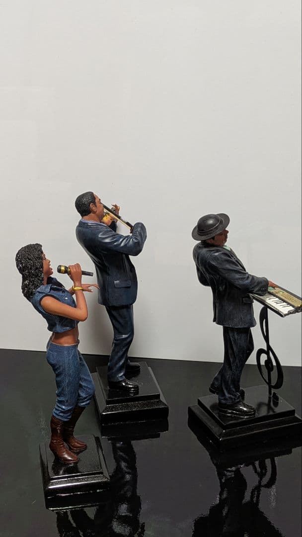 音楽家 バンド フィギュア 置物 アンティーク 6体セット