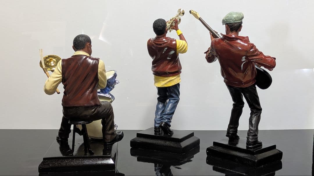音楽家 バンド フィギュア 置物 アンティーク 6体セット