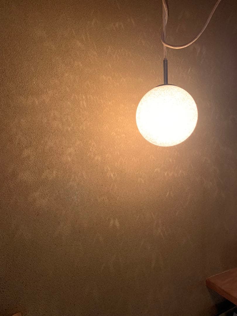 昭和レトロ　アンティークライト　球体