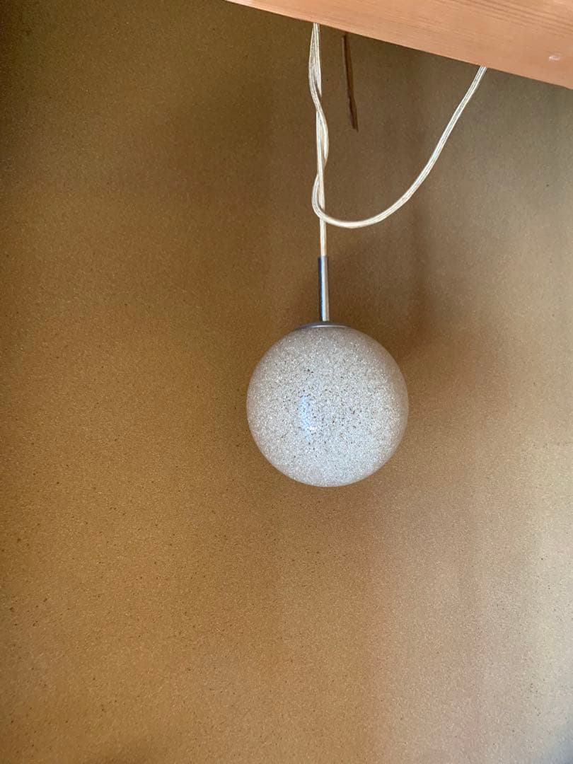 昭和レトロ　アンティークライト　球体