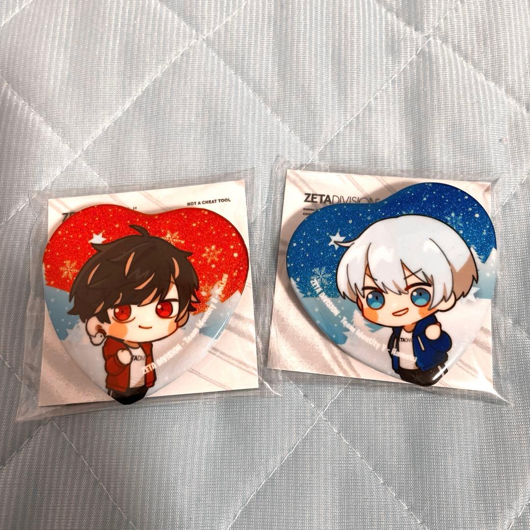 ZETA DIVISION 缶バッジ ハート缶バッジ はめつ どりす - メルカリ