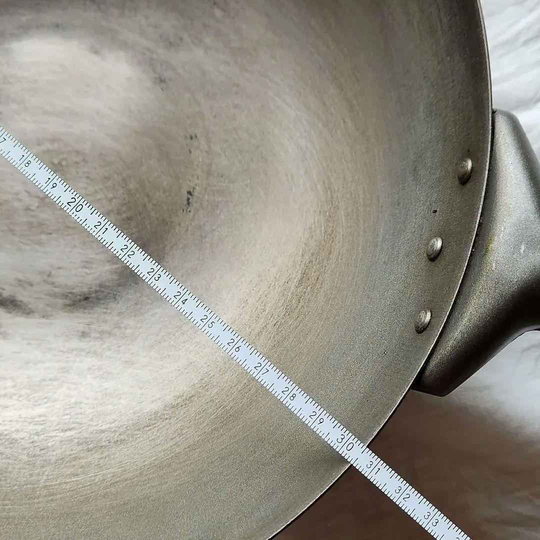 チタン製 中華鍋 北京鍋 30cm