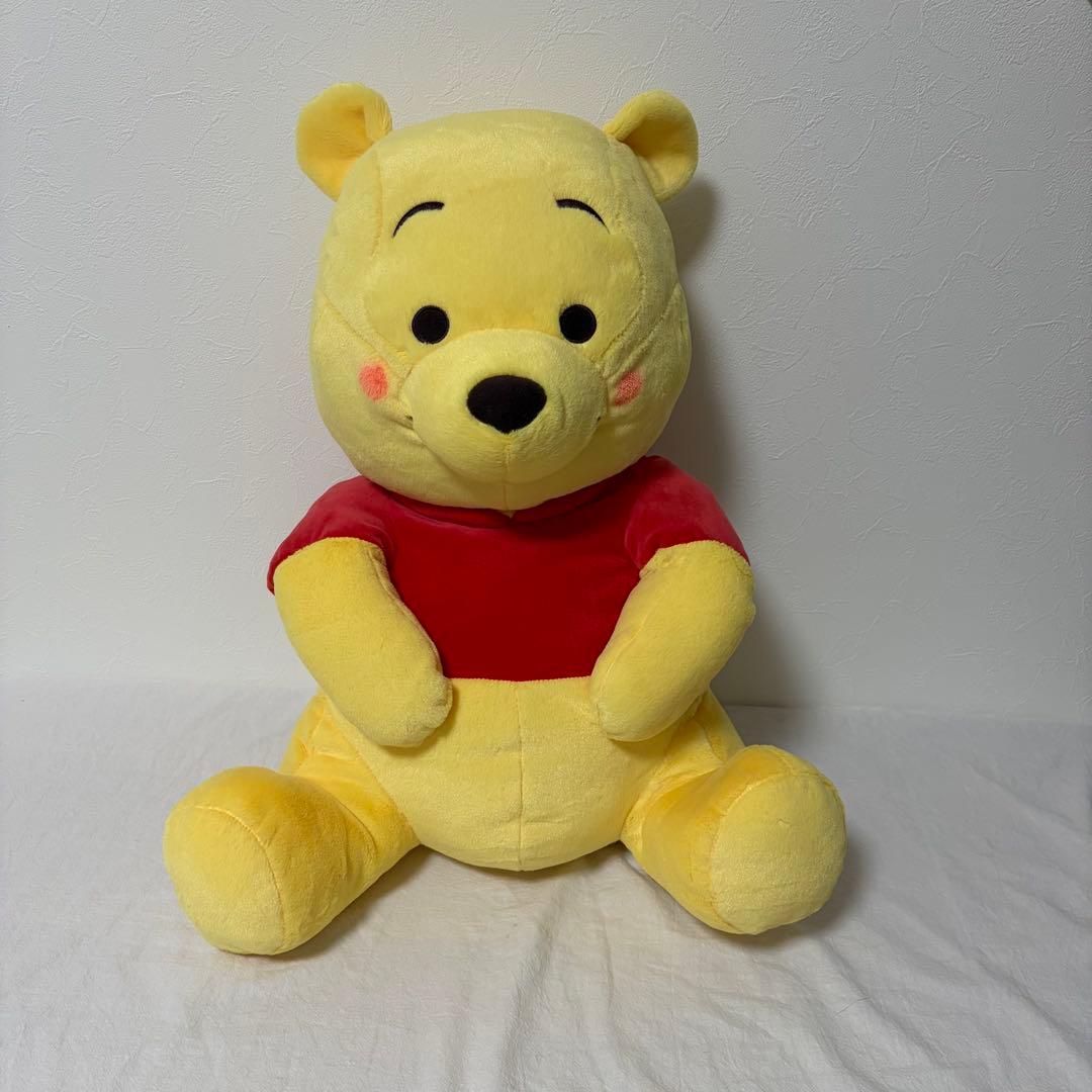 くまのプーさん 赤いほっぺ グランデぬいぐるみ ゆったりVer. - メルカリ