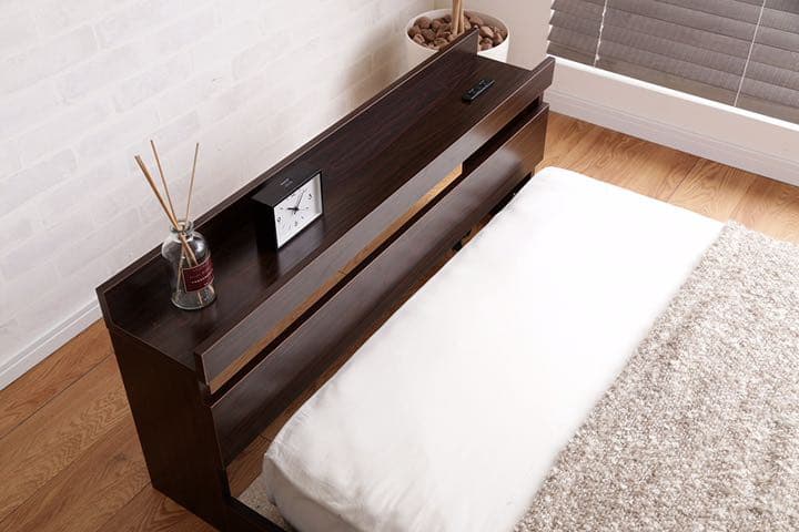 ゆとりのある空間！ローベッド