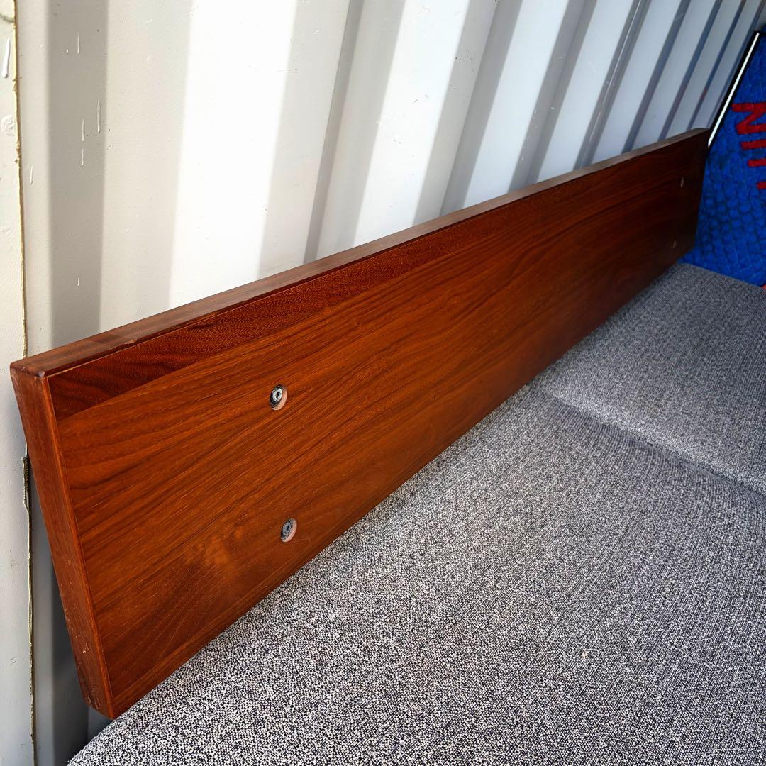 取付無料！シギヤマ家具 天然木ナチュラルファブリックリビングダイニングソファ✨