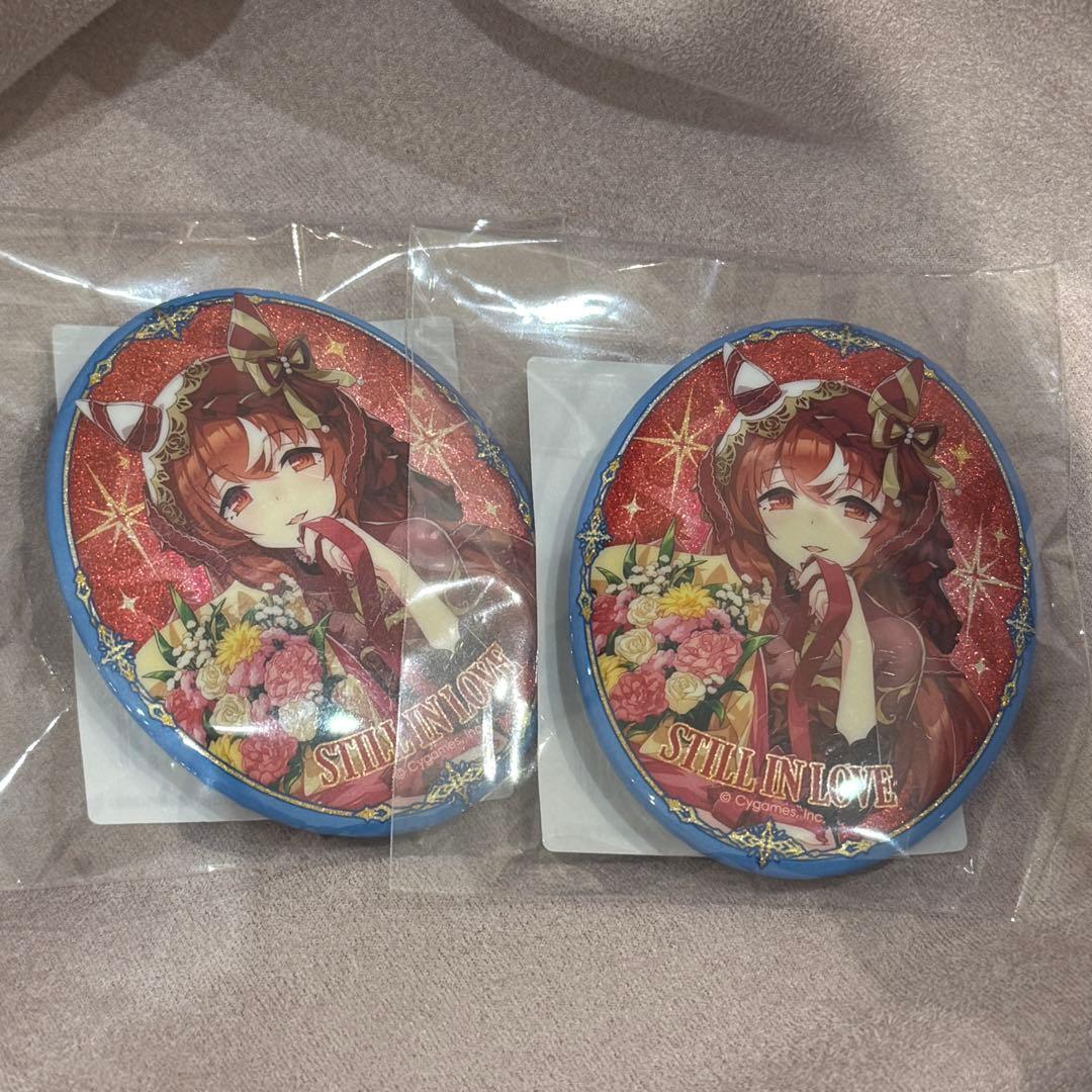 ウマ娘 4.5周年 スティルインラブ 缶バッジ - メルカリ
