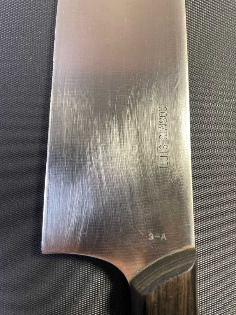 日本橋 木屋 コスミック　團十郎　三徳　180mm 包丁(鎌型)