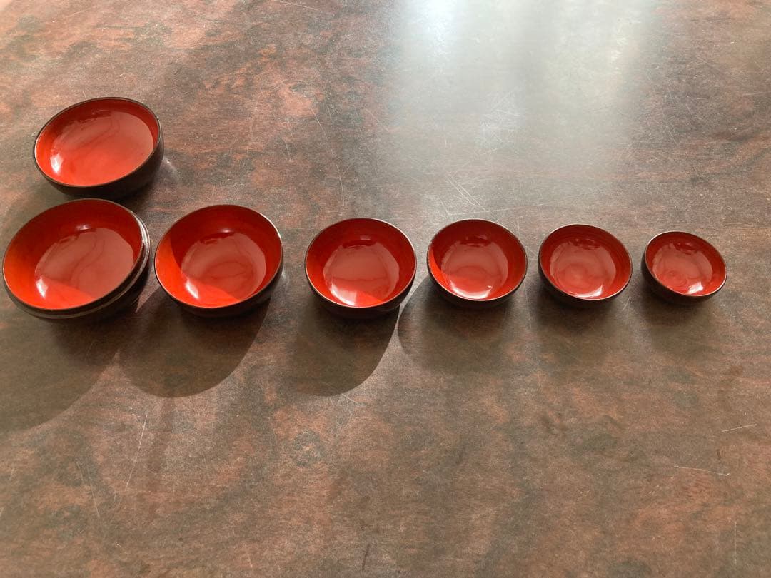 小物入れ 小鳥柄　入れ子式