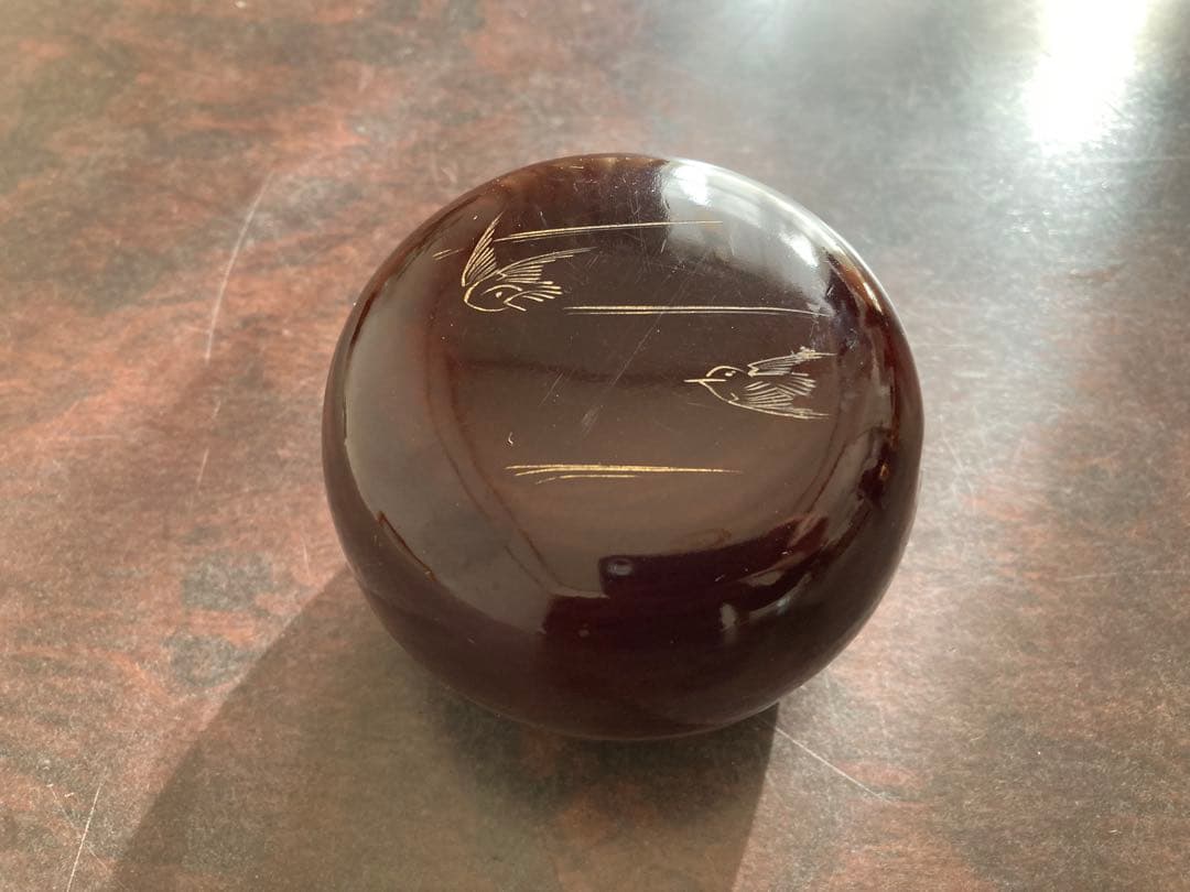 小物入れ 小鳥柄　入れ子式