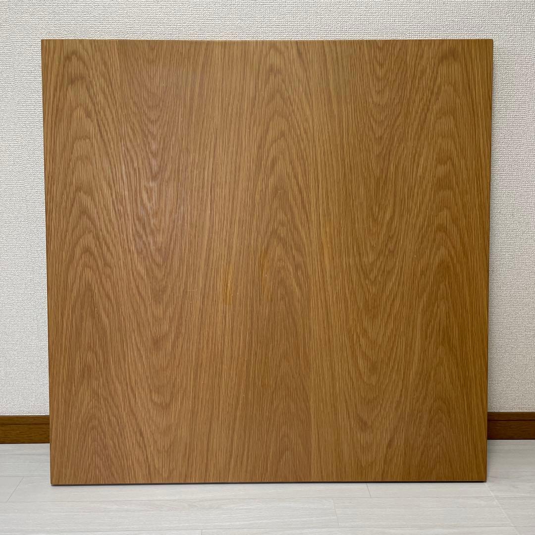 無印良品 板と脚でできた木製テーブル 80×80 - メルカリ