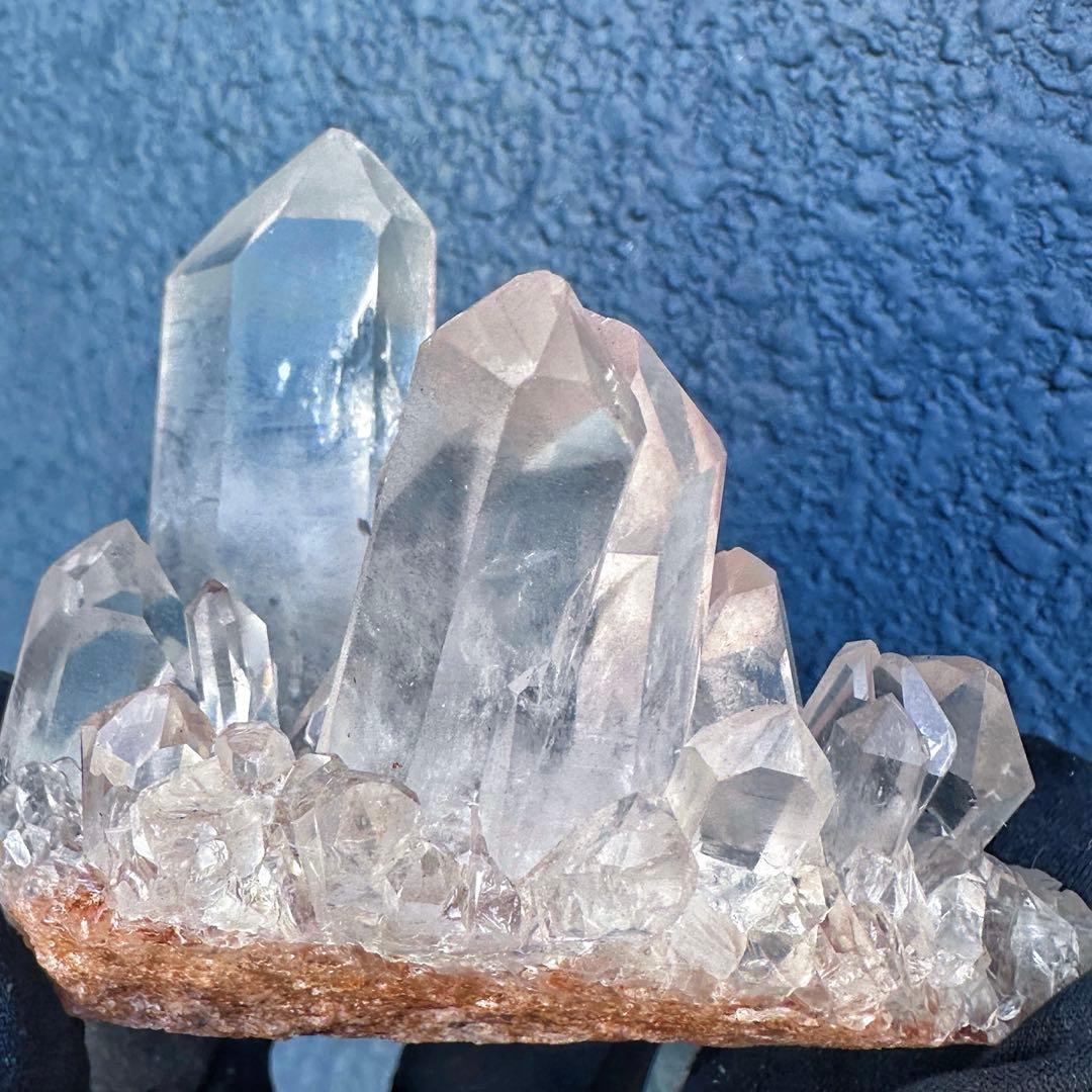 希少❗️高透明度❗虹入り☆超綺麗♡超強いパワー ヒマラヤ水晶 クラスターA1521